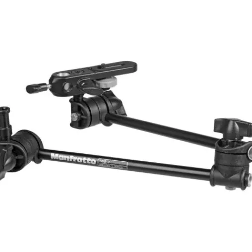 Manfrotto Mounting Hardware|Light Stands, Backgrounds & Mounting>196B-2 2-Section Single Articulated Arm with Camera Platform