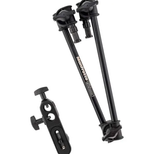 Manfrotto Mounting Hardware|Light Stands, Backgrounds & Mounting>196B-2 2-Section Single Articulated Arm with Camera Platform
