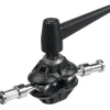 Manfrotto Mounting Hardware|Light Stands, Backgrounds & Mounting>155BKL Double Ball Joint without Camera Platform