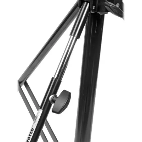 Manfrotto Mounting Hardware|Light Stands, Backgrounds & Mounting>126BSU Heavy Duty Steel Cine Stand, Black - 11' - 3.3m