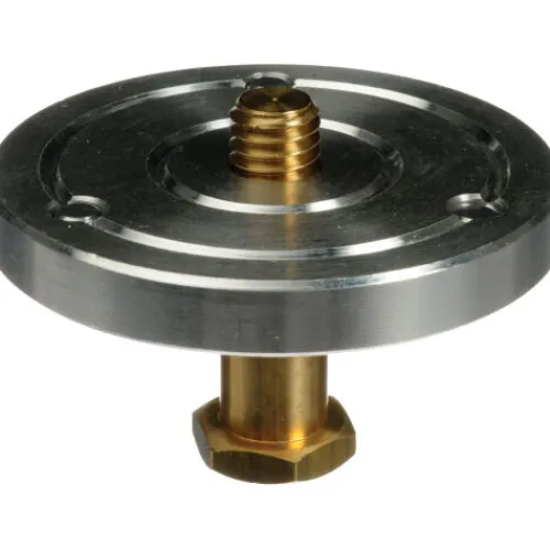 Manfrotto Mounting Hardware|Light Stands, Backgrounds & Mounting>208HEX Head Mounting Plate with Hex Stud - 3/8" Thread