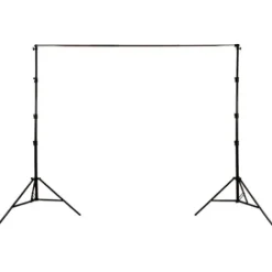 Manfrotto Light Stands, Backgrounds & Mounting>LA1108 Support for 3m Curtain & Roll Up Backgrounds - Metal Collars
