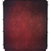 Manfrotto Mounting Hardware|Light Stands, Backgrounds & Mounting>LL LB7941 EzyFrame Vintage Background Cover - 6.5 x 7.5', Crimson