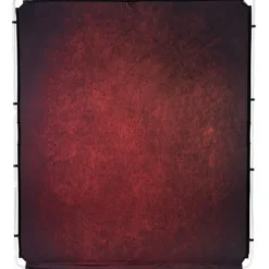 Manfrotto Mounting Hardware|Light Stands, Backgrounds & Mounting>LL LB7941 EzyFrame Vintage Background Cover - 6.5 x 7.5', Crimson