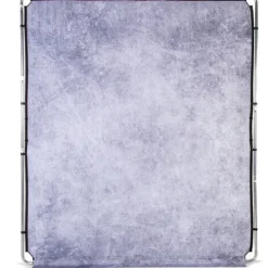 Manfrotto Mounting Hardware|Light Stands, Backgrounds & Mounting>LL LB7930 EzyFrame Vintage Background Kit 6.5 x 7.5' - Concrete