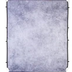Manfrotto Mounting Hardware|Light Stands, Backgrounds & Mounting>LL LB7931 EzyFrame Vintage Background Cover 6.5 x 7.5' - Concrete