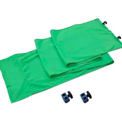 Manfrotto Mounting Hardware|Light Stands, Backgrounds & Mounting>LL LB7945 Panoramic Background Connection Kit - Chroma Key Green