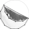 Manfrotto Reflectors, Softboxes & Umbrellas|Flash Diffusers & Modifiers>LL LR3302  Halo Compact Reflector Silver/White Fabric - 32"