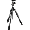 Manfrotto Tripods>MKBFRLA4BK-BH Befree Advanced Travel Aluminium Tripod with 494 Ball Head - Lever Locks, Black