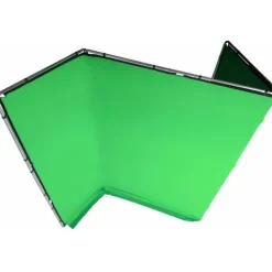 Manfrotto Mounting Hardware|Light Stands, Backgrounds & Mounting>MLBG4301KG FX Portable Background Kit - Chroma-Key Green, 13.1 x 9.5'
