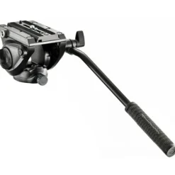 Manfrotto Tripod Heads>MVH500AH Fluid Video Head with Flat Base