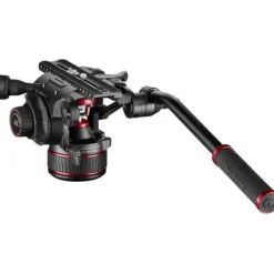 Manfrotto Tripods>MVK612CTALL 612 Nitrotech Fluid Video Head and 536 Carbon Fiber Single Leg Tripod