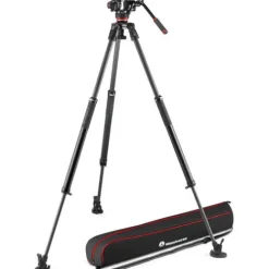 Manfrotto Tripods>MVK504XSNGFC 504X Fluid Video Head with 635 FAST Carbon Fiber Tripod
