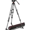 Manfrotto Tripods>MVK504XTWINGC 04X Fluid Video Head & MVTTWINGC Carbon Fiber Tripod with Ground Spreader