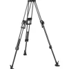 Manfrotto Video Tripods>MVTTWINFC 645 FAST Twin Leg Video Tripod with Ultra L-Lock Mechanism - Carbon Fiber