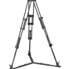 Manfrotto Video Tripods>MVTTWINGC Carbon Fiber Twin Leg Video Tripod Legs with Ground Spreader - 100/75mm Bowl