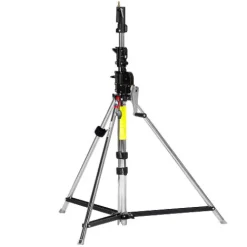 Manfrotto Mounting Hardware|Light Stands, Backgrounds & Mounting>087NWLB Low Base 3-Section Wind Up Stand