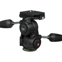 Manfrotto Tripod Heads>808RC4 3-Way, Pan-and-Tilt Head with 410PL Quick Release Plate