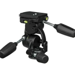 Manfrotto Tripod Heads>808RC4 3-Way, Pan-and-Tilt Head with 410PL Quick Release Plate