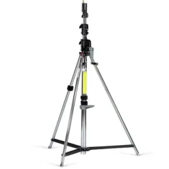 Manfrotto Mounting Hardware|Light Stands, Backgrounds & Mounting>Wind-Up Stand (Chrome-plated,12')