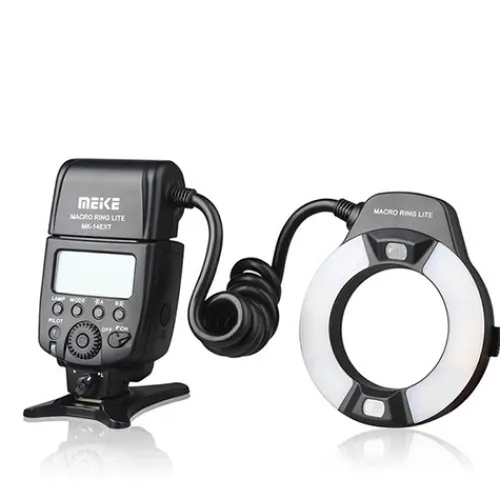 Meike Flashes & Speedlights>MK-14EXT TTL Macro Ring Flash - Nikon
