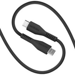 Microdia Cables & Connectors>Fruitywire Liquid Silicon PD60W 2.6m USB-C to USB-C - Charcoal