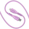 Microdia Cables & Connectors>Fruitywire Liquid Silicon PD60W 2.6m USB-C to Lightning Cable - Lavender