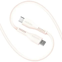 Microdia Cables & Connectors>Fruitywire Liquid Silicon PD60W 2.6m USB-C to USB-C - Pearl White