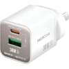 Microdia Ac Adapters>SMARTCube Nano 30W GaN Wall Charger - White