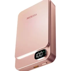 Microdia Usb Power Banks>SnapPower Aluminaire 35W (15W + 20W) Magnetic Power Bank 10,000mAh - Rose Gold