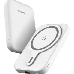 Microdia Usb Power Banks>SnapPower Anchor 35W (15W + 20W) Magnetic Power Bank 10,000mAh - White