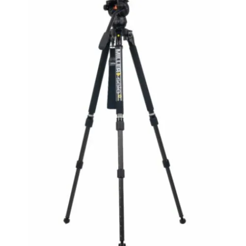 Miller Video Tripods>3712 CX2 Solo-Q 75 2-Stage Carbon Fibre Video Tripod System
