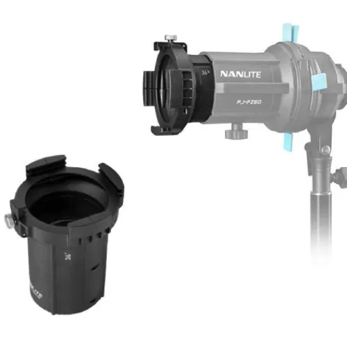 Nanlite Flash Diffusers & Modifiers>36 Degree Lens for Forza FM Mount Projection Attachment