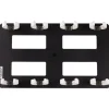 Nanlite Mounting Hardware>4 x T12 LED Pavotube Array Mounting Clip Plate