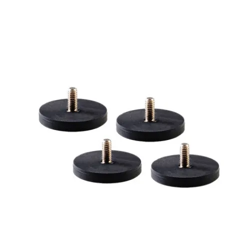 Nanlite Mounting Hardware|Light Stands, Backgrounds & Mounting>AS-MBA-1/4-SET Magnetic Base Adaptor with 1/4-20 Thread for Pavoslim