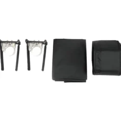 Nanlite Barndoors, Snoots & Grids>Barndoor with Eggcrate Grid for the PavoTube 15C