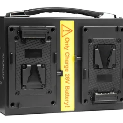 Nanlite Battery Chargers & Plates>BT-CGV-26V-2 Dual 26V V-Mount Battery Charger