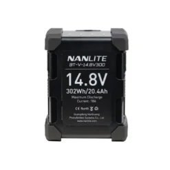 Nanlite Lighting Batteries|Lighting Power Accessories>BT-V-14.8V300 14.8V 300Wh V-Mount battery