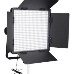 Nanlite Video & Led Lighting>1200DSA DMX LED Panel with VLock Battery Feature and Barn Doors