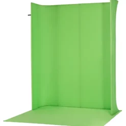 Nanlite Light Stands, Backgrounds & Mounting>LG-1822U 1.8m Wide U Shaped Chromakey Green Screen Self Standing Kit