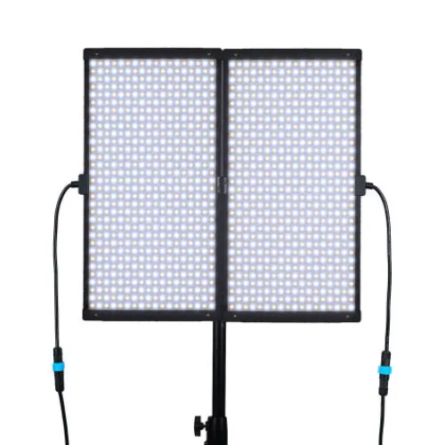 Nanlite Mounting Hardware|Light Stands, Backgrounds & Mounting>Pavoslim 120B/120C Dual Panel Coupler and Softbox Kit