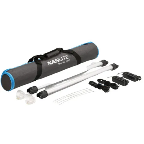 Nanlite Video & Led Lighting>PavoTube II 15C RGB LED 2ft Tube Light - 2 Kit