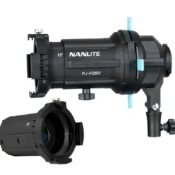 Nanlite Flash Diffusers & Modifiers>Projection Attachment with 19 and 36 Degree Lens for Forza FM Mount