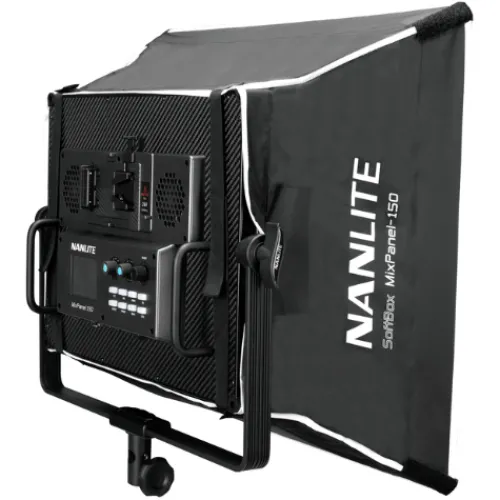 Nanlite Reflectors, Softboxes & Umbrellas>SB-MP150 Softbox and Eggcrate Grid for Mixpanel 150