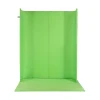 Nanlite Mounting Hardware|Light Stands, Backgrounds & Mounting>1822U Self Standing Chromakey Green Screen Kit with 4 LED Strip Lights