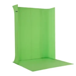 Nanlite Mounting Hardware|Light Stands, Backgrounds & Mounting>1822U Self Standing Chromakey Green Screen Kit with 4 LED Strip Lights