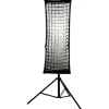Nanlite Reflectors, Softboxes & Umbrellas>45x110cm Asymmetric Softbox Grid for Forza 200/300/500