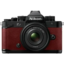 Nikon Mirrorless Cameras>Z f with Nikkor Z 40mm f/2 SE Lens - Bordeaux Red