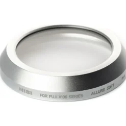 Nisi Special Effect Filters>Allure Soft White Filter for Fujifilm X100 Series (Silver Frame)