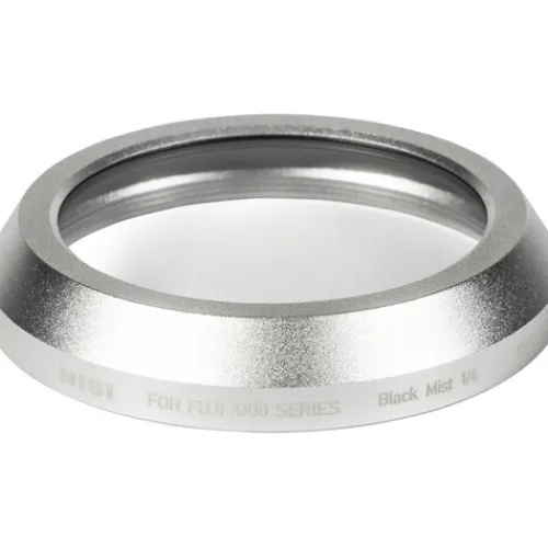 Nisi Special Effect Filters>Black Mist 1/4 Filter for Fujifilm X100 Series (Silver Frame)
